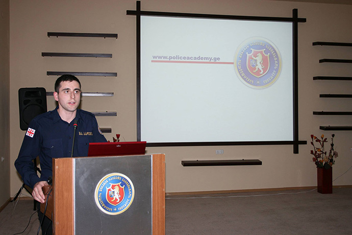 Visit to Academy of the Ministry of Internal Affairs of Georgia 