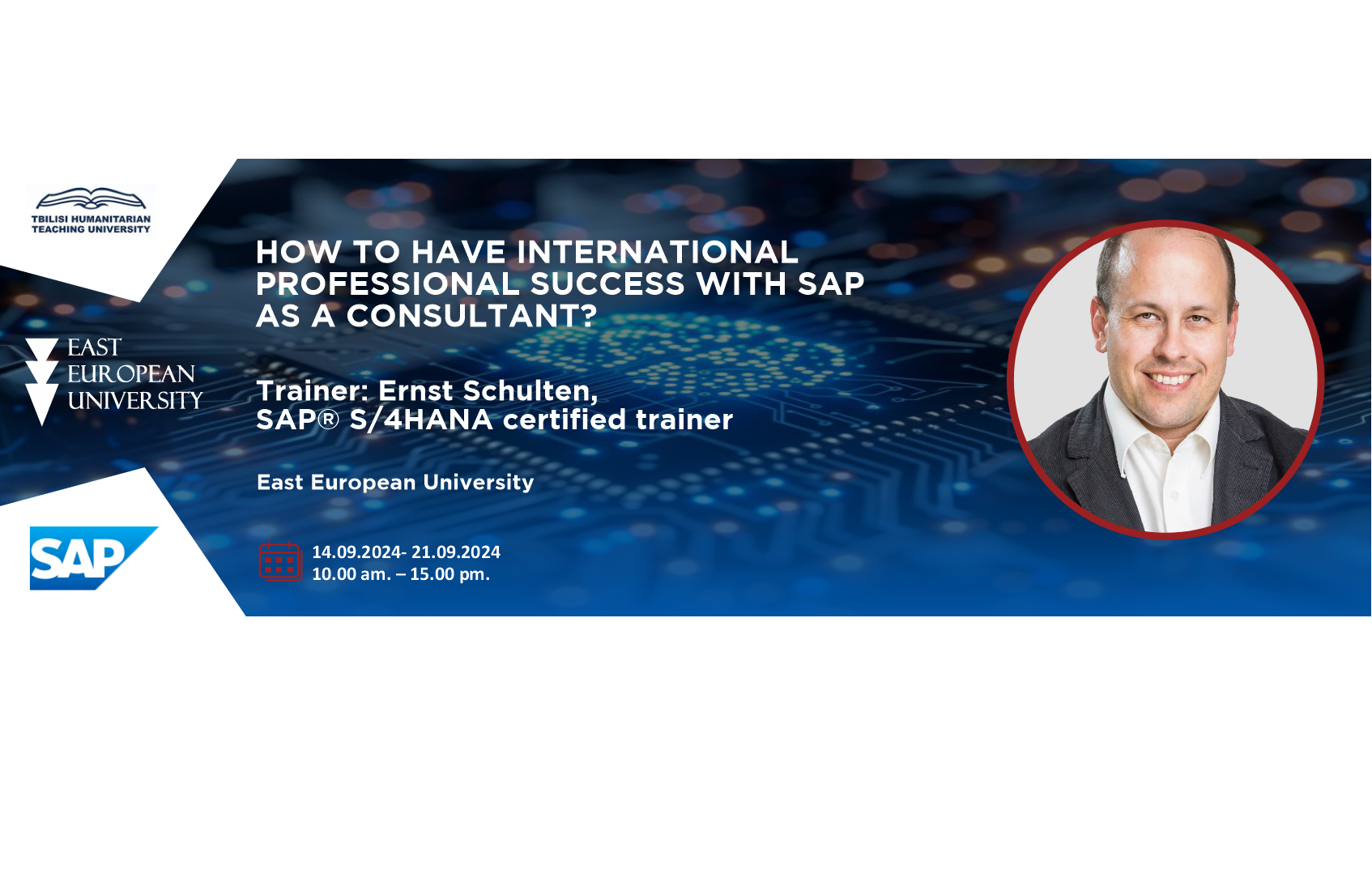 For the first time in Georgia: SAP-certified training for students, graduates, and employers (The SAP® S/4HANA Integration of Business Processes (TS410) course)